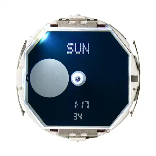 LCD Manu-excitatio lucis Electronic Watch Motus